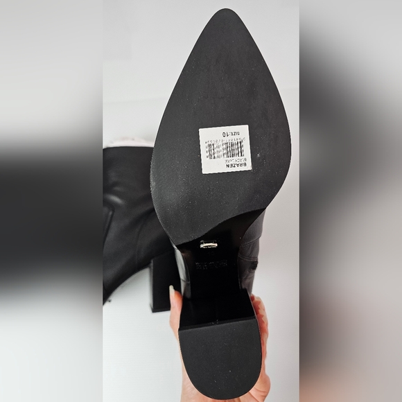 TONY BIANCO Brazen Ankle Boot in Black Luxe Size 10 - Picture 5 of 12